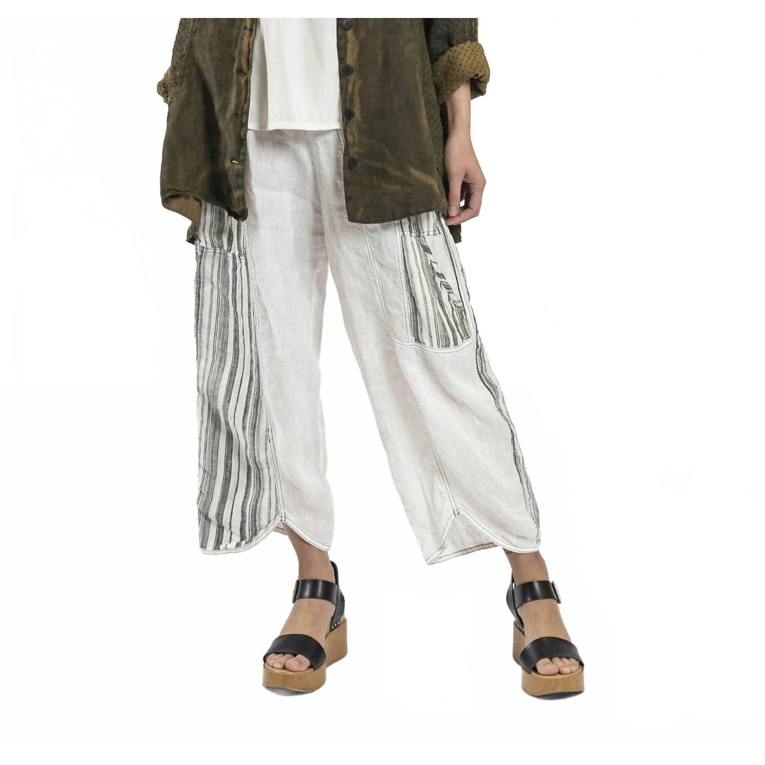 New Cynthia Ashby Women's Noah Pant In Natural